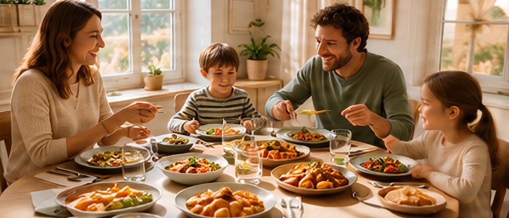Repas familial — capacité 13 à 14 couverts de lave-vaisselle