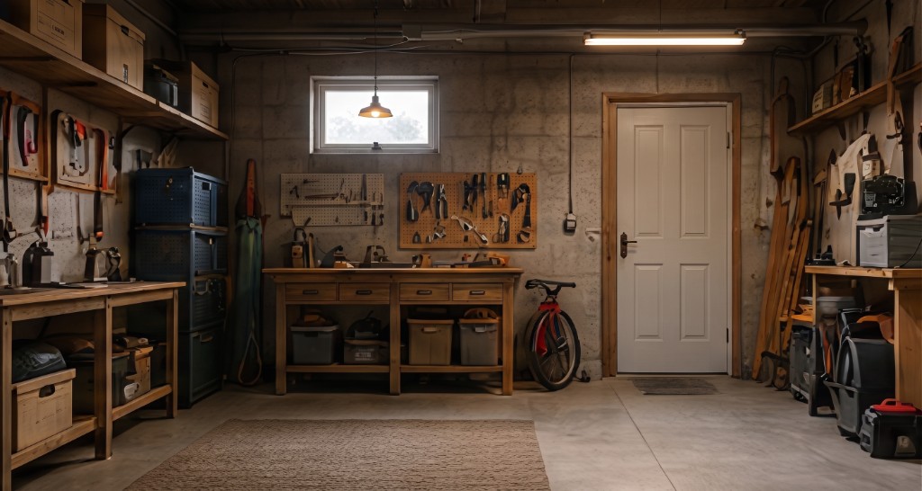 Classe sonore D — buanderie ou garage séparé