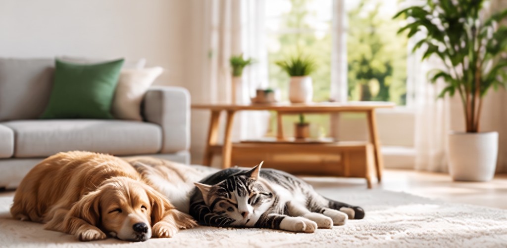 Animaux endormis — ambiance très silencieuse pour un congélateur