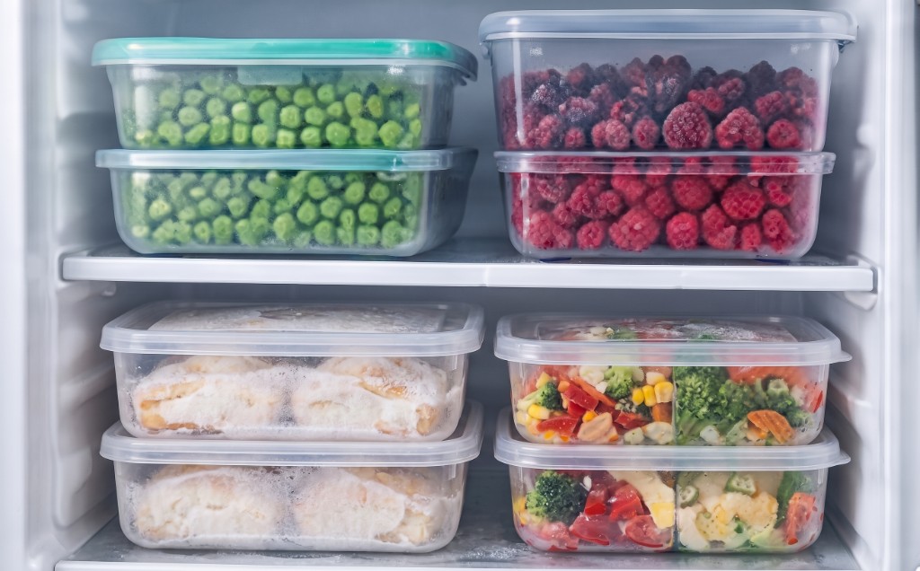 Congélateur organisé pour une congélation rapide des aliments