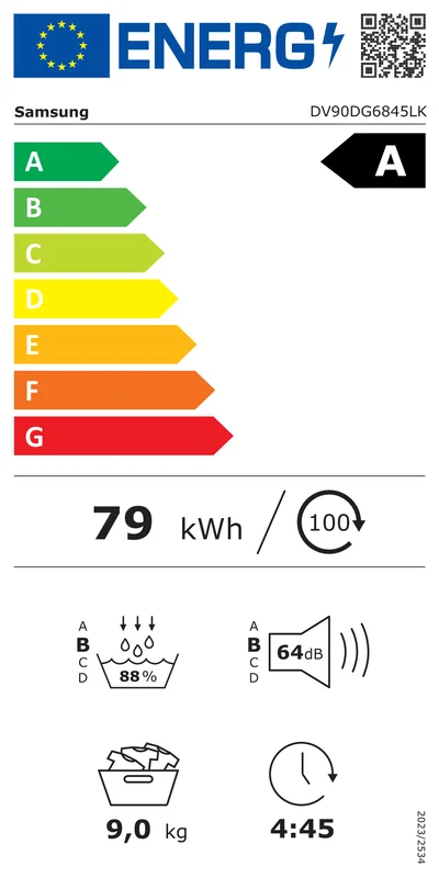 Étiquette énergie