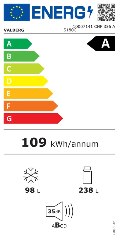 Étiquette énergie