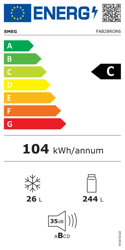 Étiquette énergie